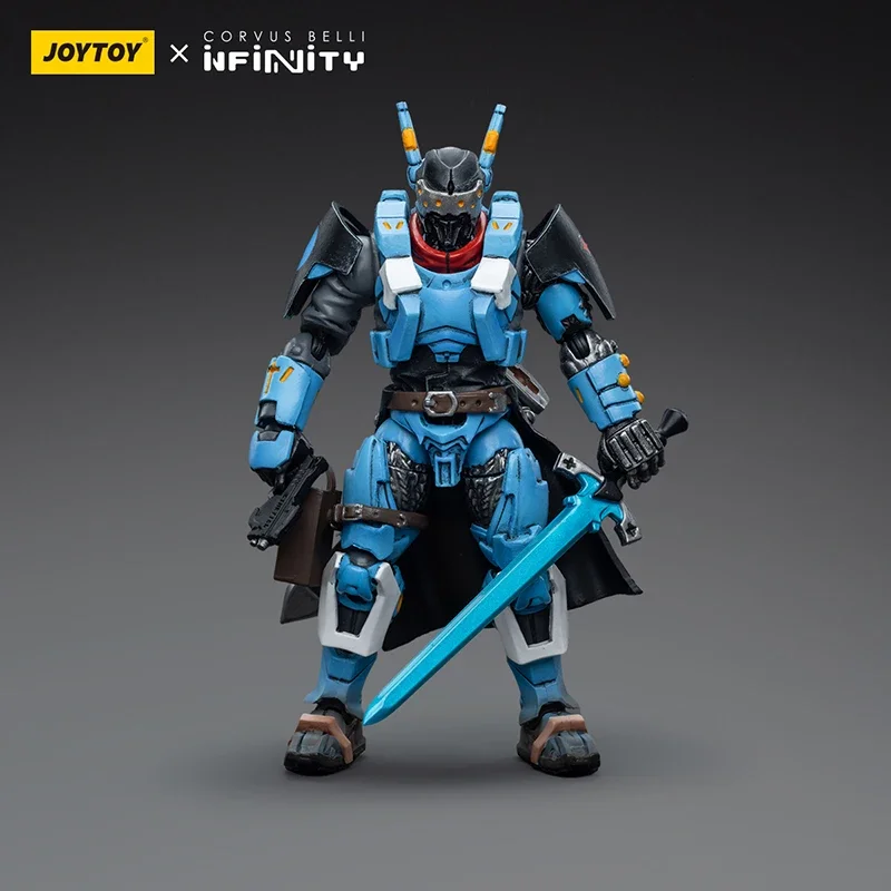 [In-Stock] JOYTOY INFINITY Action Figure Knight of Santiago Hacker Anime Figurine Joint Movable Model Collector Birthdays Toy