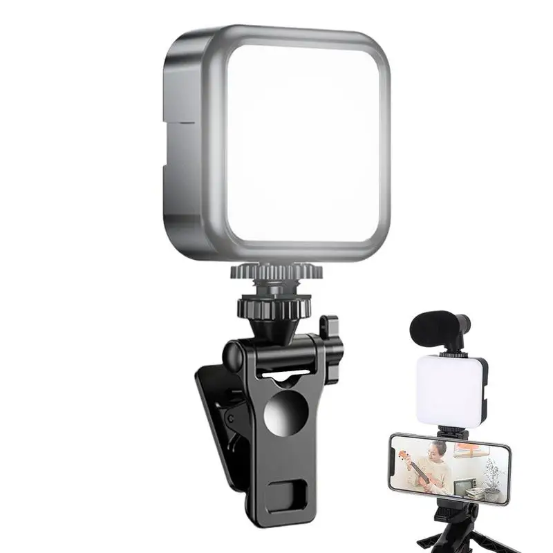

Portable LED Phone Selfie Light Mini Pocket Mobile Phone Laptop Clip Ring Flash Fill Light Photo Video Photography Lamp