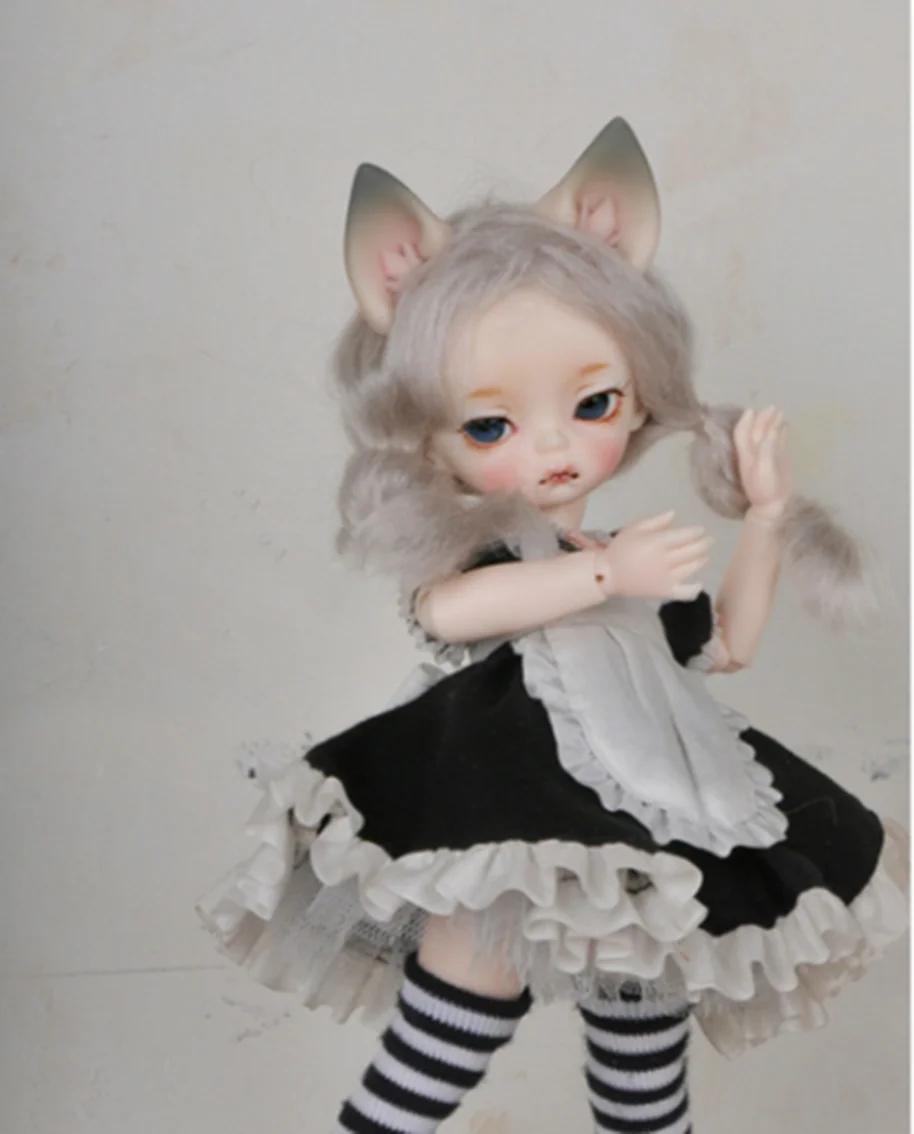 SD BJD popovy ตุ๊กตา 1/8 Lucy ของขวัญวันเกิดคุณภาพสูง Articulated หุ่นของเล่นของขวัญ Dolly รุ่น Nude Collection