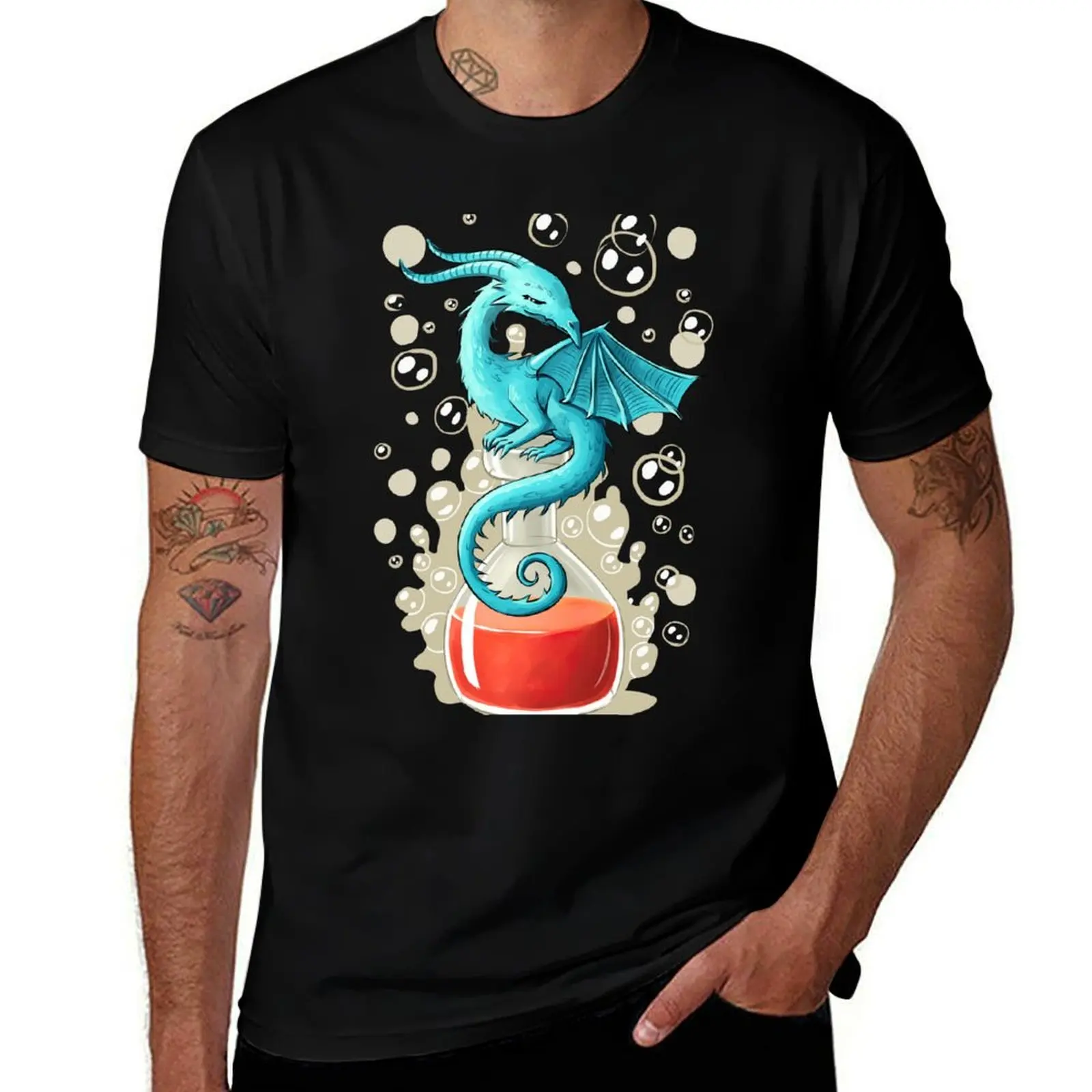 

Dragon Potion T-Shirt cotton t shirts high quality man t shirts high quality luxury brand