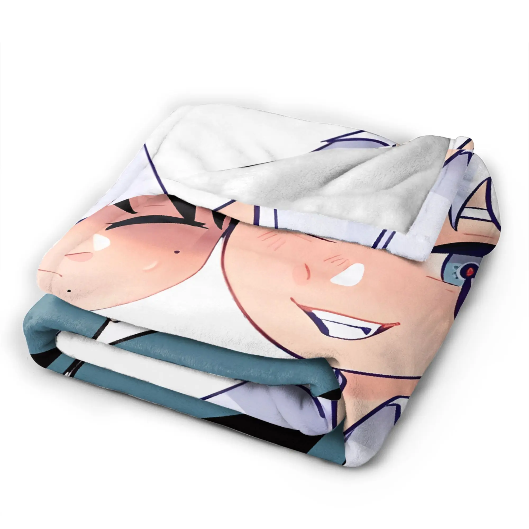 The Summer Hikaru Died    Flannel Blanket Autumn  Super Soft Throw Blanket Living Room Aesthetic Bedspread Sofa Bed Cover