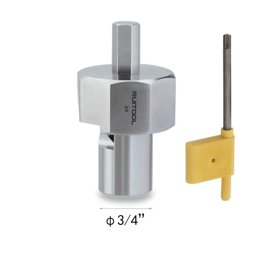 

Stainless Steel Bench Dog Hole Chamfer Reamer 3/4 Inch Hex Shank Shaping Trimmer Alloy Steel 20mm Quick Punching Tool Workbench