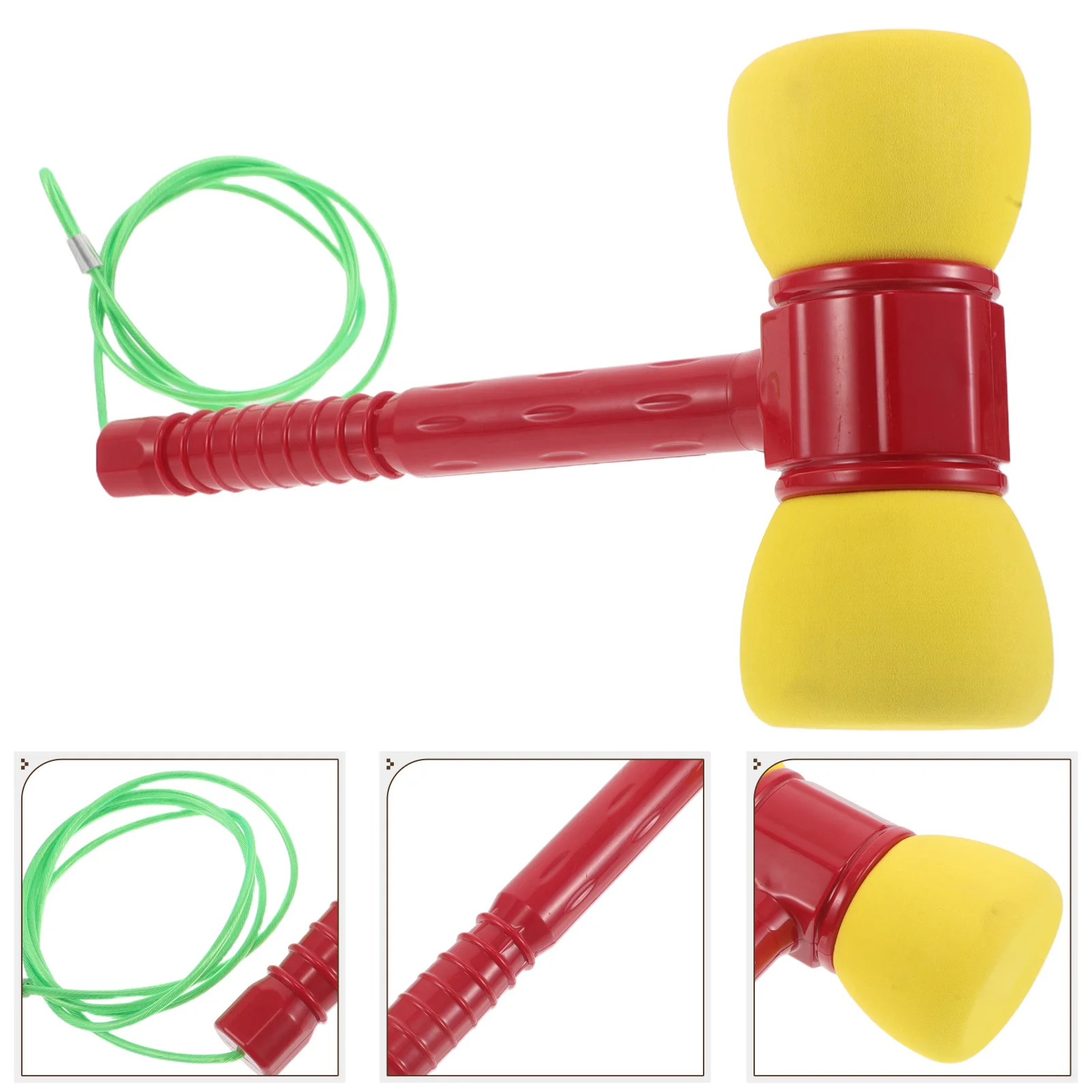 

Soft Plastic Hammer Pounding Interactive Mallet Game Props Pounding Hammer for Kids Toddlers Fun Whacking Game
