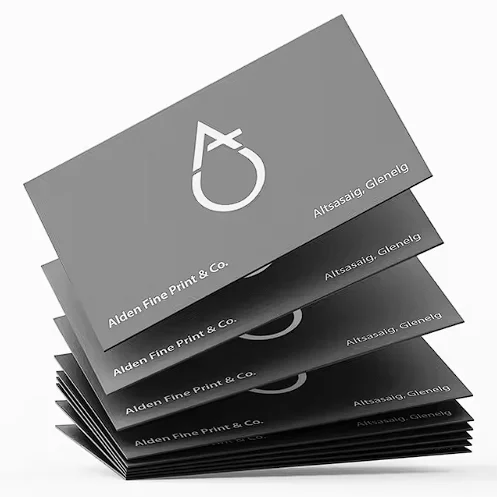 200PCS Customized standard size point UV business card offset printing matte laminated paper business card