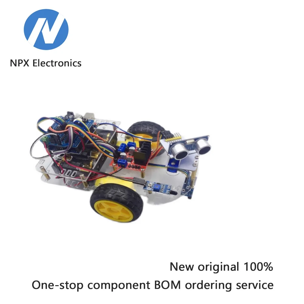 R3 intelligent car tracking, obstacle avoidance, remote control Bluetooth robot kit programmable