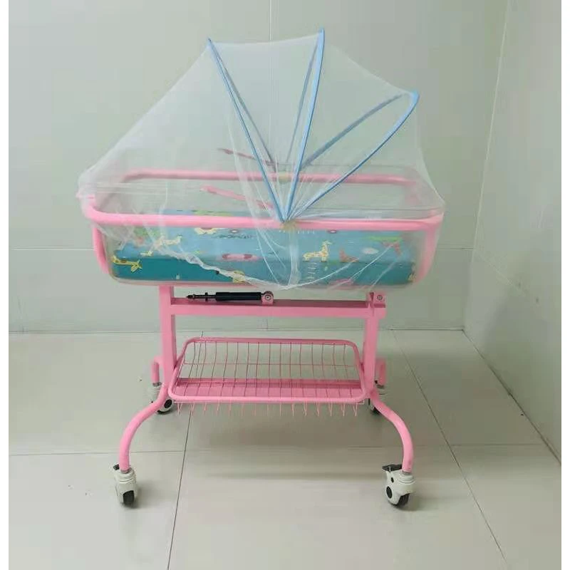 Good Quality Hospital Baby Crib Newborn Baby Cot With Mattress