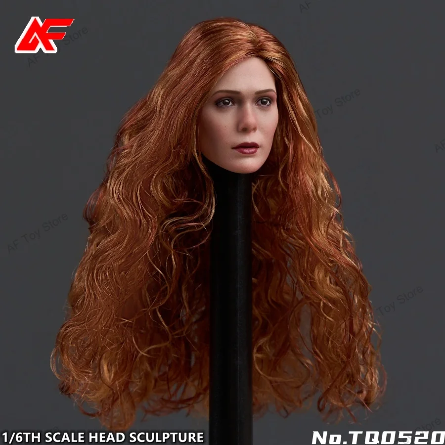 1/6 Schaal Elizabeth Olsen Head Sculpt Model Voor 12 inch TBL JO ANT Vrouwelijke Action Figure Body