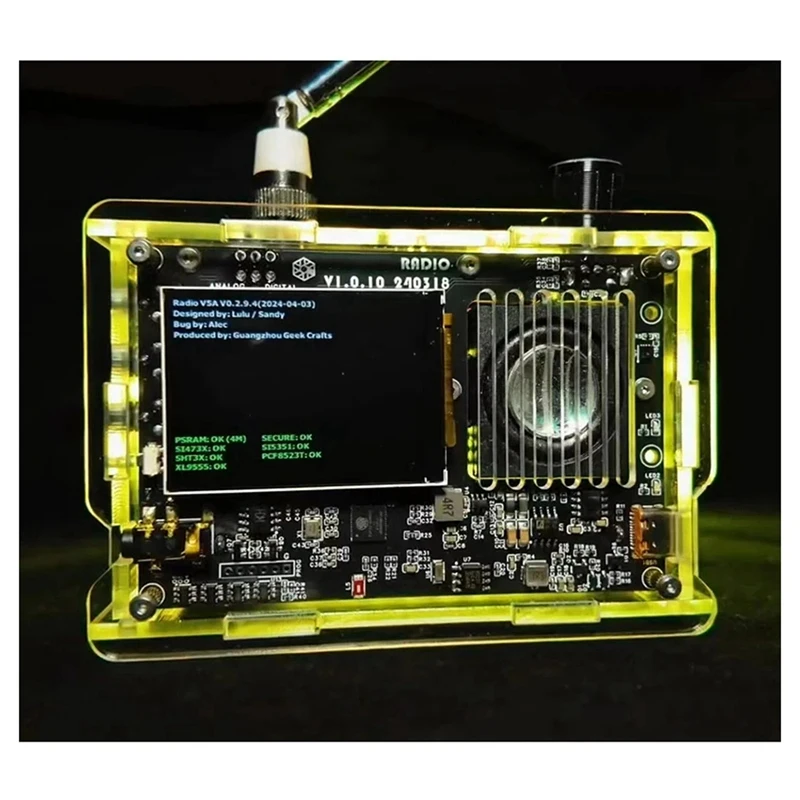 الذهاب ترقية لتقوم بها بنفسك كامل النطاق راديو V5A عدة راديو كامل V5A عدة FM AM MW SW الطيران SSB LSB USB شبكة محلل الانتهاء من كيت