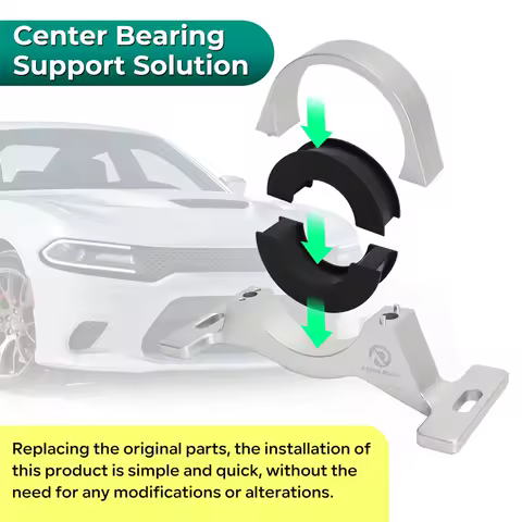 Driveshaft Center Support Bearing Carrier For 2015+ Dodge Charger / Challenger / Chrysler 300 ScatPack HellCat 394 RWD and AWD