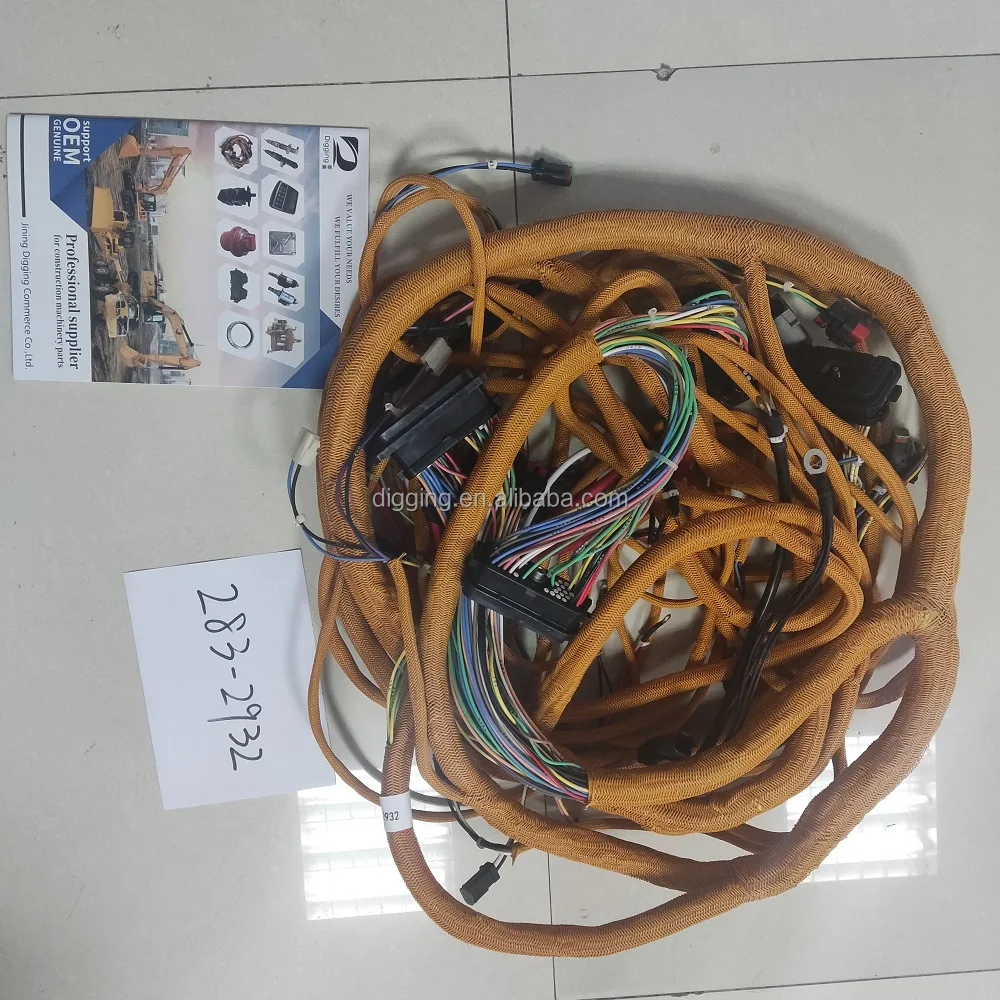 Jining Digging High performance Excavator Spare Part 283-2932 Harness 2832932 Chassis Wiring Harness for CAT C7 Engine