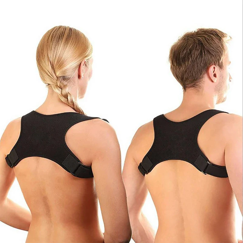 1-5pcs Adjustable Posture Corrector Back Brace Shoulder Support Corrector Prevention Humpback Back Health Care