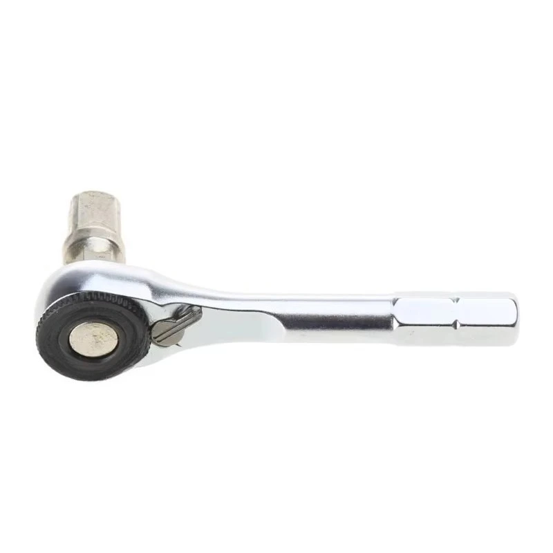 For Hexagon Ratchet Wrench Tail 6.35mm Repair Mini Screwdriver Automatic Two-way Tool