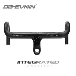 OG-EVKIN HB-1300 Carbon Road Integrated Handlebar OD2 28.6/31.8mm Handlebars For Road Racing Bicycles Handle Bar Bicycle Parts