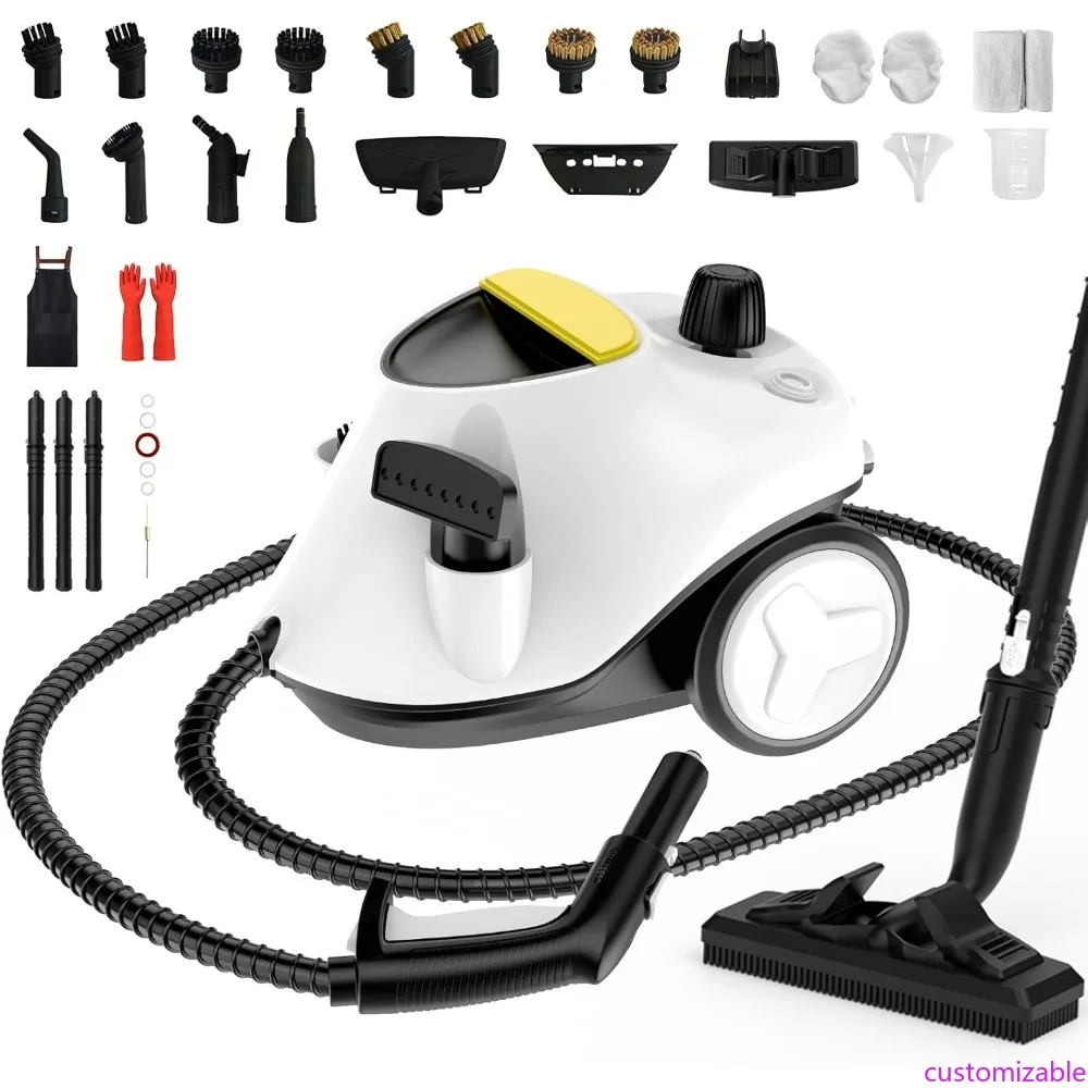 

Portable Multipurpose Steam Cleaner with 27 Accessories, Fast 3-Minute Heating for Floors and More