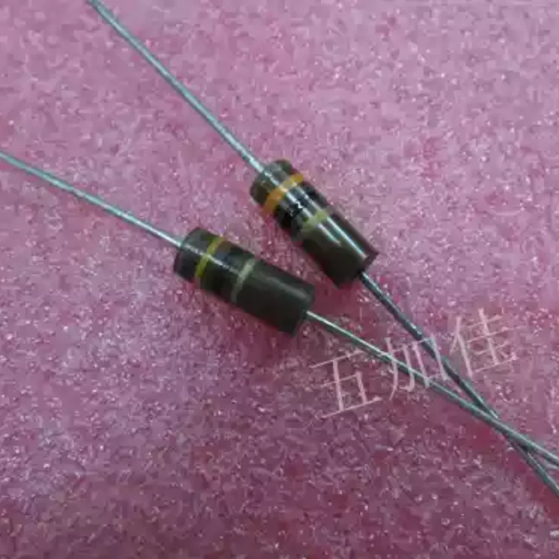 10-100pcs imported RC32GF130J 13R 1W 5% carbon core non inductive resistor color ring resistor
