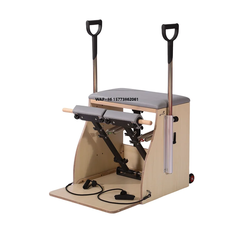 

Профессиональное деревянное кресло Wunda – прочное оборудование для йоги и пилатеса, портативное, для дома и студии