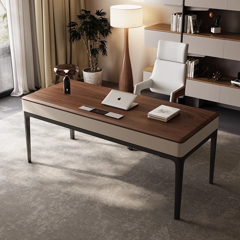 

Light luxury modern simple computer desk home study desk