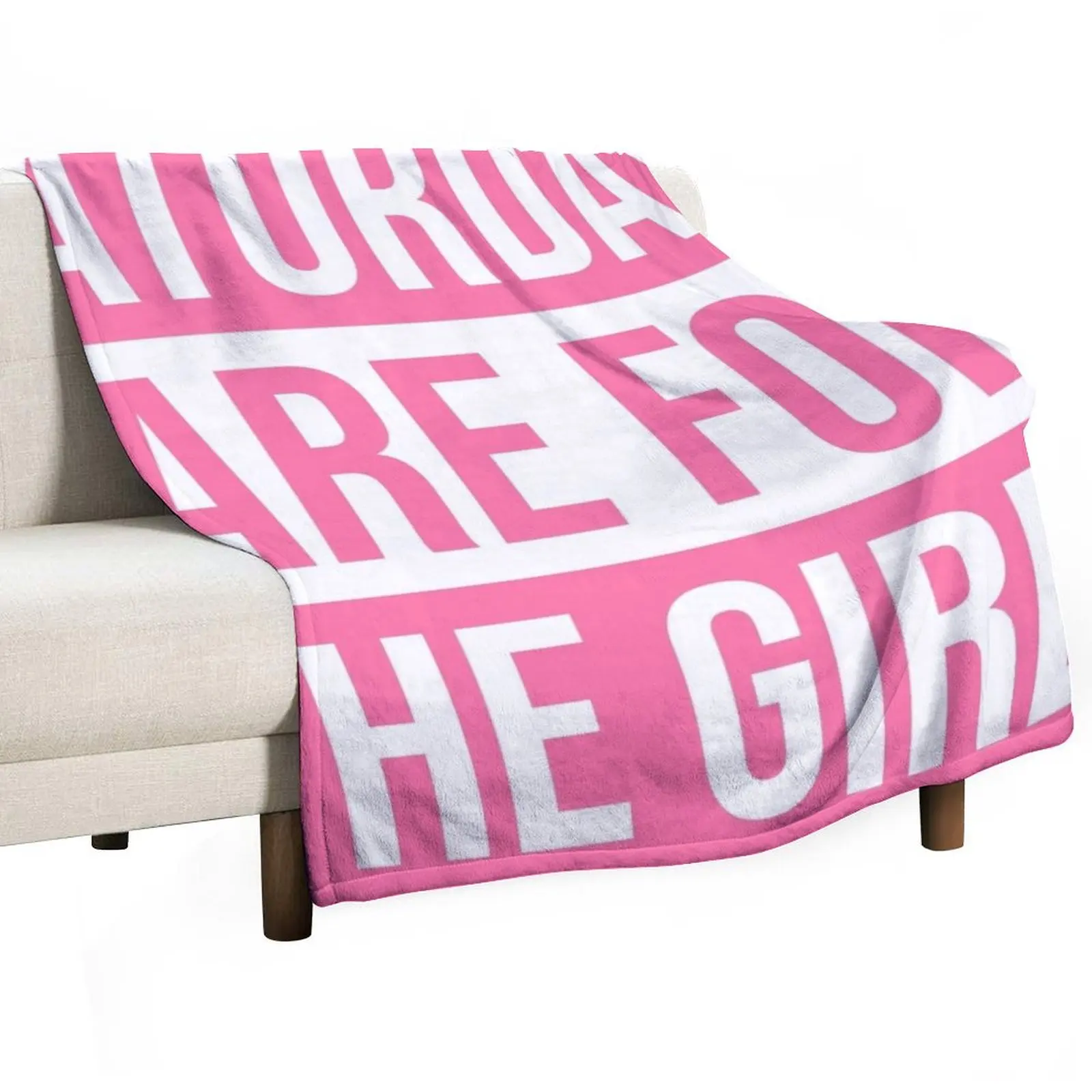 

Saturdays are for the girls pink Throw Blanket Winter beds Extra Large Throw Blankets For Bed Blankets