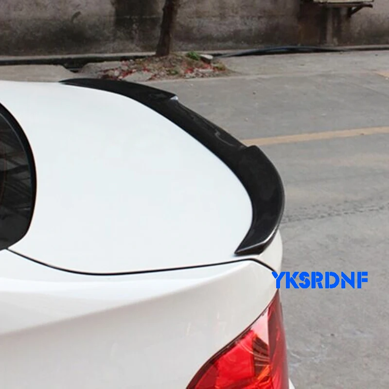 For BMW 3 Series F30 F35&M3 F80 Sedan V2 Style Carbon fiber Rear Spoiler Trunk wing 2011-2019 FRP