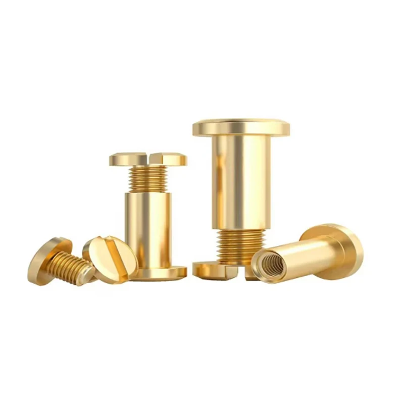 

OEM Custom Precision Cnc Lathe Parts For Automobile Fuel Pipe Pure Copper Straight Joint