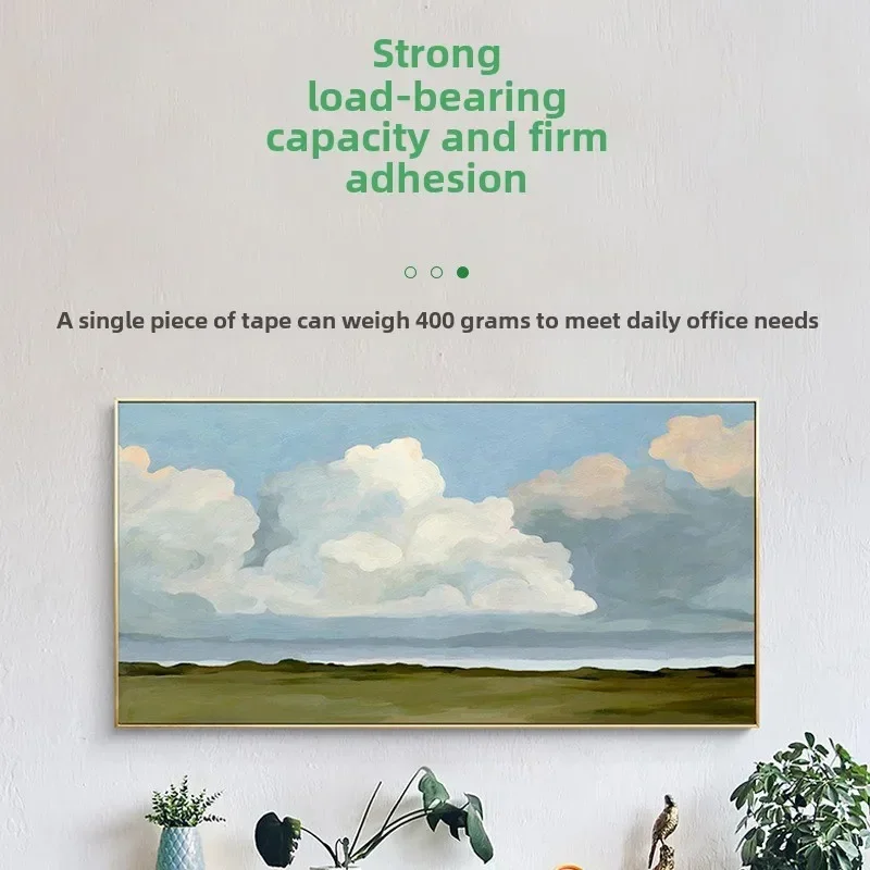 لاصق إطار صور قابل للإزالة، لوحة زخرفية، خطاف ثابت، لاصق خالٍ من الأظافر، لاصق قوي ولا يترك أثرًا على الوجهين #5