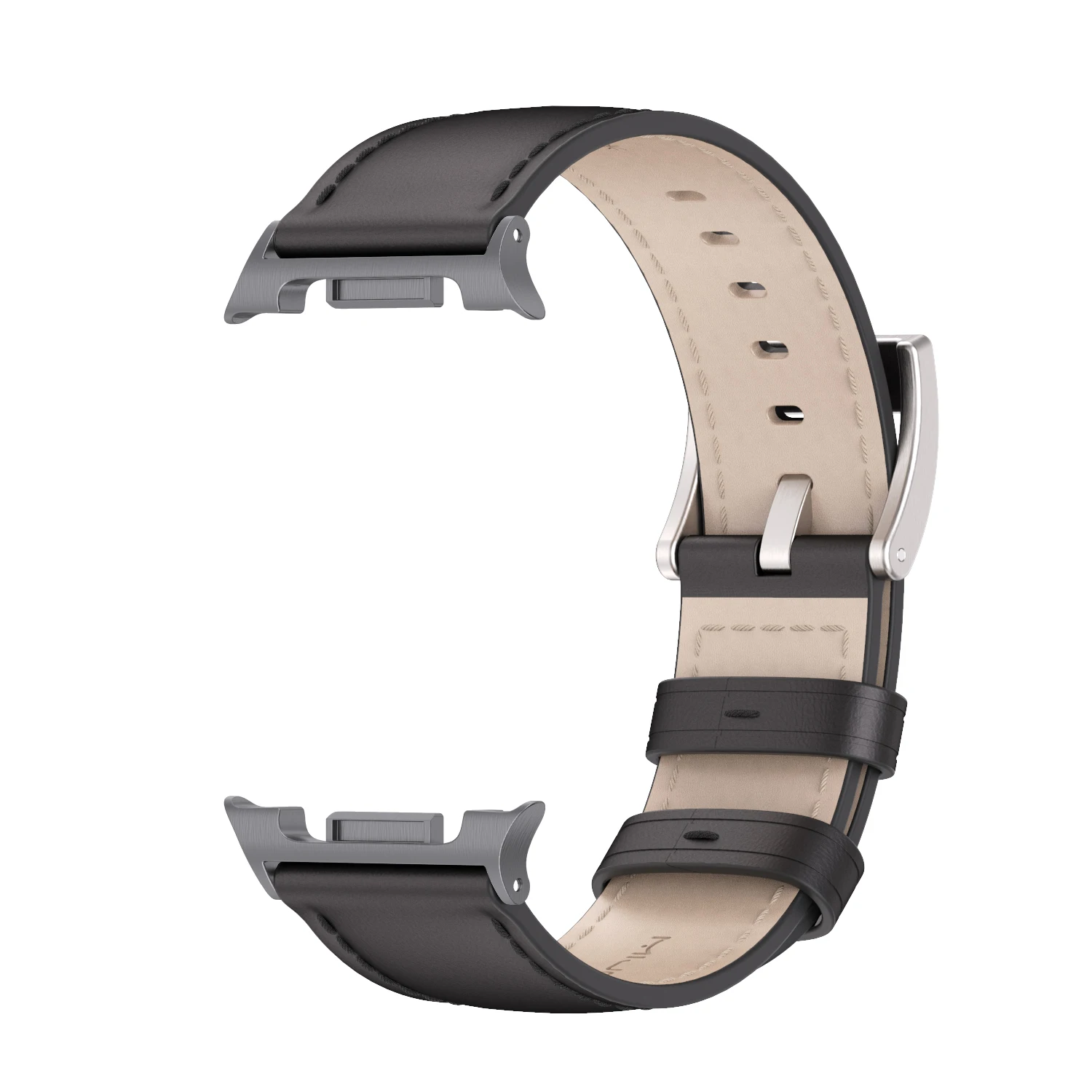 حزام لساعة سامسونج الذكية 8 لساعة سامسونج 8 سوار معصم من الجلد الطبيعي لملحقات ساعة سامسونج 8