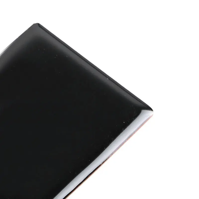 For BMW 3 Series E46 1998 1999 2000 2001-2005 Soft PVC Plastic 2pcs Car Interior Piano Black Cigarette Lighter Panel Trim Cover