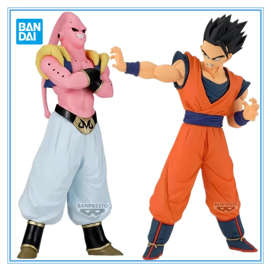 

Bandai Original Banpresto Anime Dragon Ball Z Match Makers Majin Buu Son Gohan PVC Action Figure Model Collectible Toy Gifts