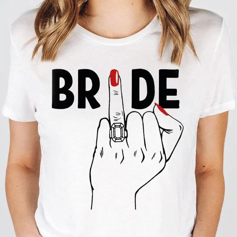 

Bride T Shirt Ring Finger Future Bachelorette
