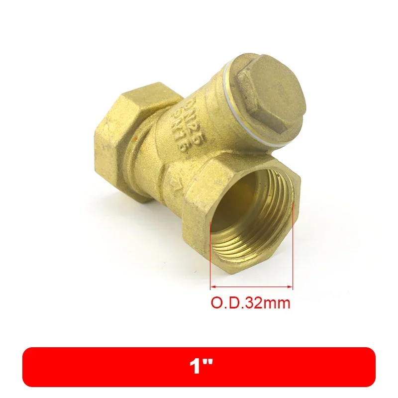 1/2'' 3/4'' 1'' 1-1/4'' Brass Y Type Strainer Filter Valve BSP Female Thread DN15 DN20 DN25 DN32 for Water
