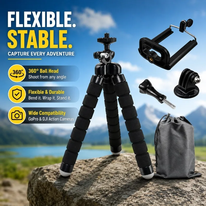 suporte-flexivel-octopus-sponge-tripod-para-celular-suporte-portatil-e-robusto-para-mesa-ideal-para-transmissao-ao-vivo-e-visualizacao-de-videos