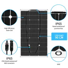 18V 100W Flexible Waterproof Solar Panel #4