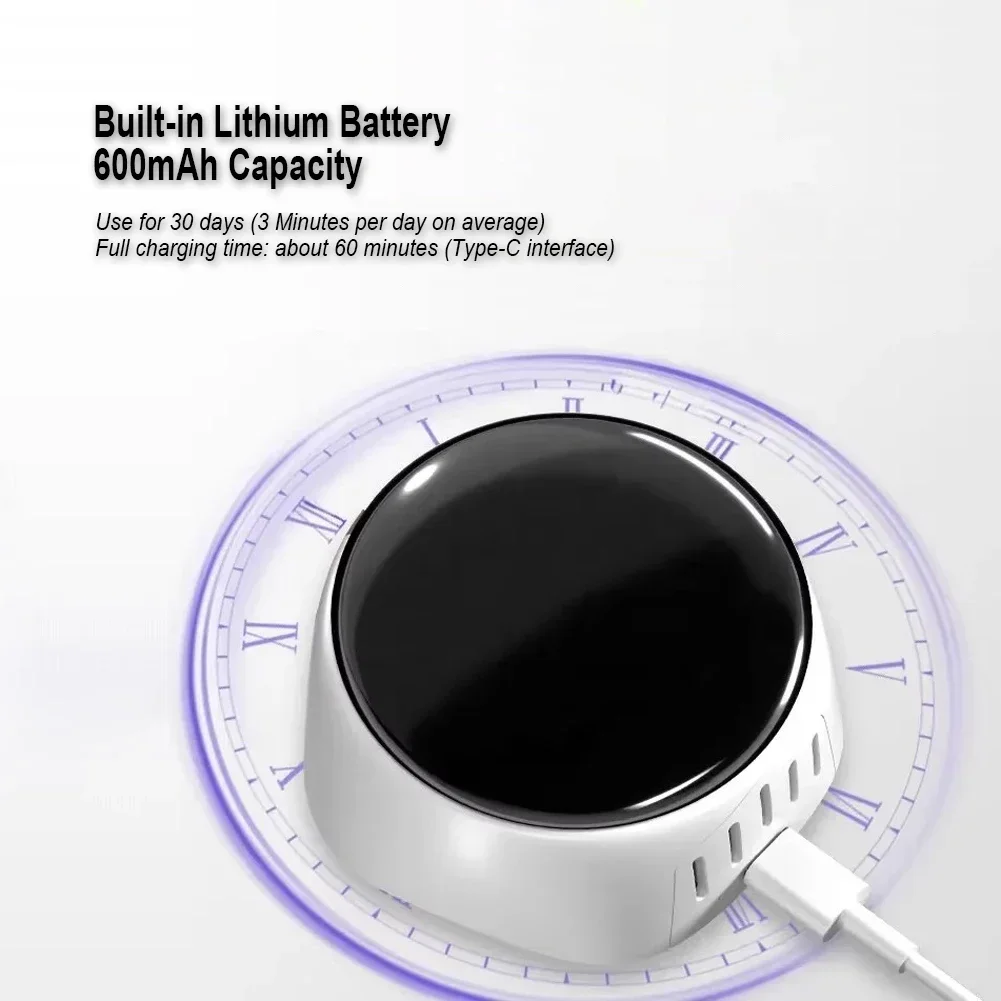 Akıllı UV Dezenfeksiyon Diş Fırçası Sterilizatör Kutusu 600 mAh USB Şarj Taşınabilir Kablosuz Mini Diş Fırçası Kurutma Temizleyici Tutucu