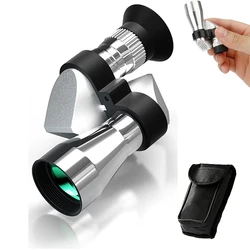 Telescopio Monocular compacto 8X20 para adultos Mini Monocular portátil de mano con adaptador para teléfono inteligente para observación de aves y pesca