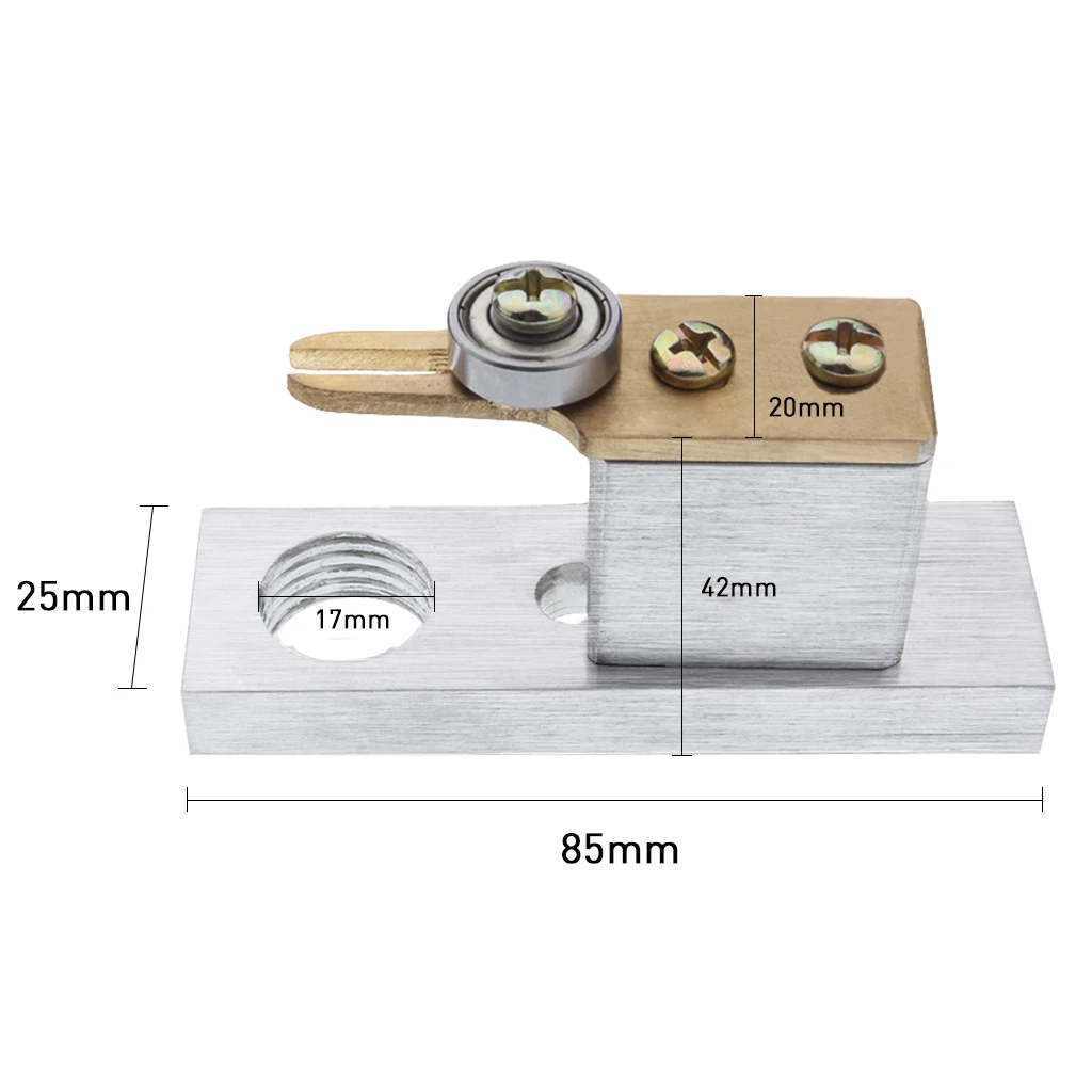 Mugig Violin Purfling Groover Cutter & Carrier Adjustable Stand Violin Making Luthier Tool With 2 Milling Cutters