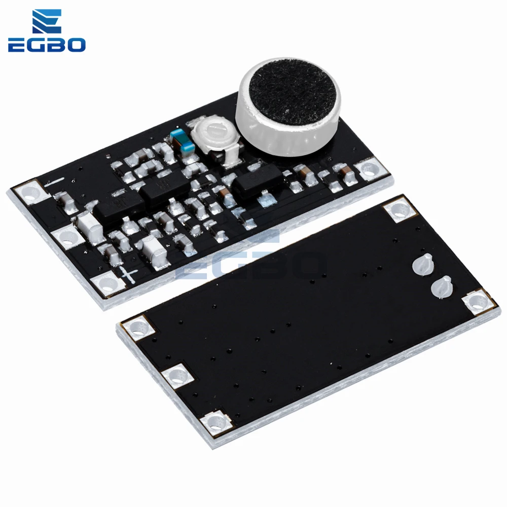 لوحة وحدة جهاز إرسال ميكروفون لاسلكي للمراقبة ، مكثف قابل للتعديل ، تيار مستمر 2 فولت ، 9 فولت ، جهد 9mA ، 88-MHz ، اردوينو