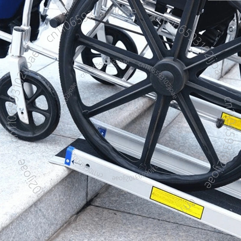 Take sample 6/8/10/12FT wheelchair ramp, aluminum ramp, barrier-free ramp, aluminum ladder, climbing ladder retractable