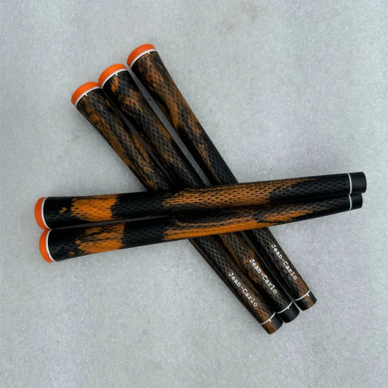 Jean Carlo Golf Grip Comfortable And Wear-Resistant/Woods Irons Black With Orange colour 48+/-2gms Standard size