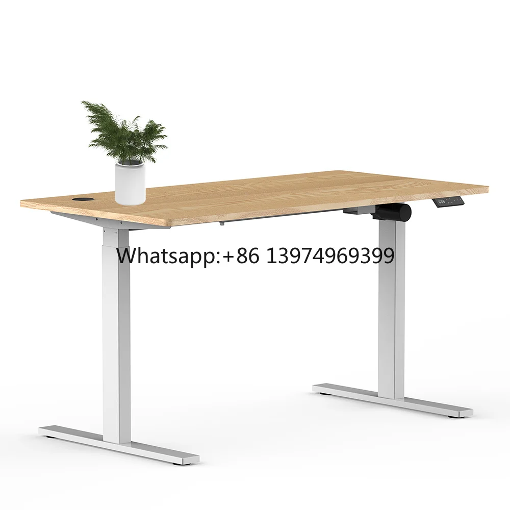 Office Ergonomic Standing Table Legs Electric Standing Desk Stand up Computer Single Motor Desk Frame With Lift Mechanism