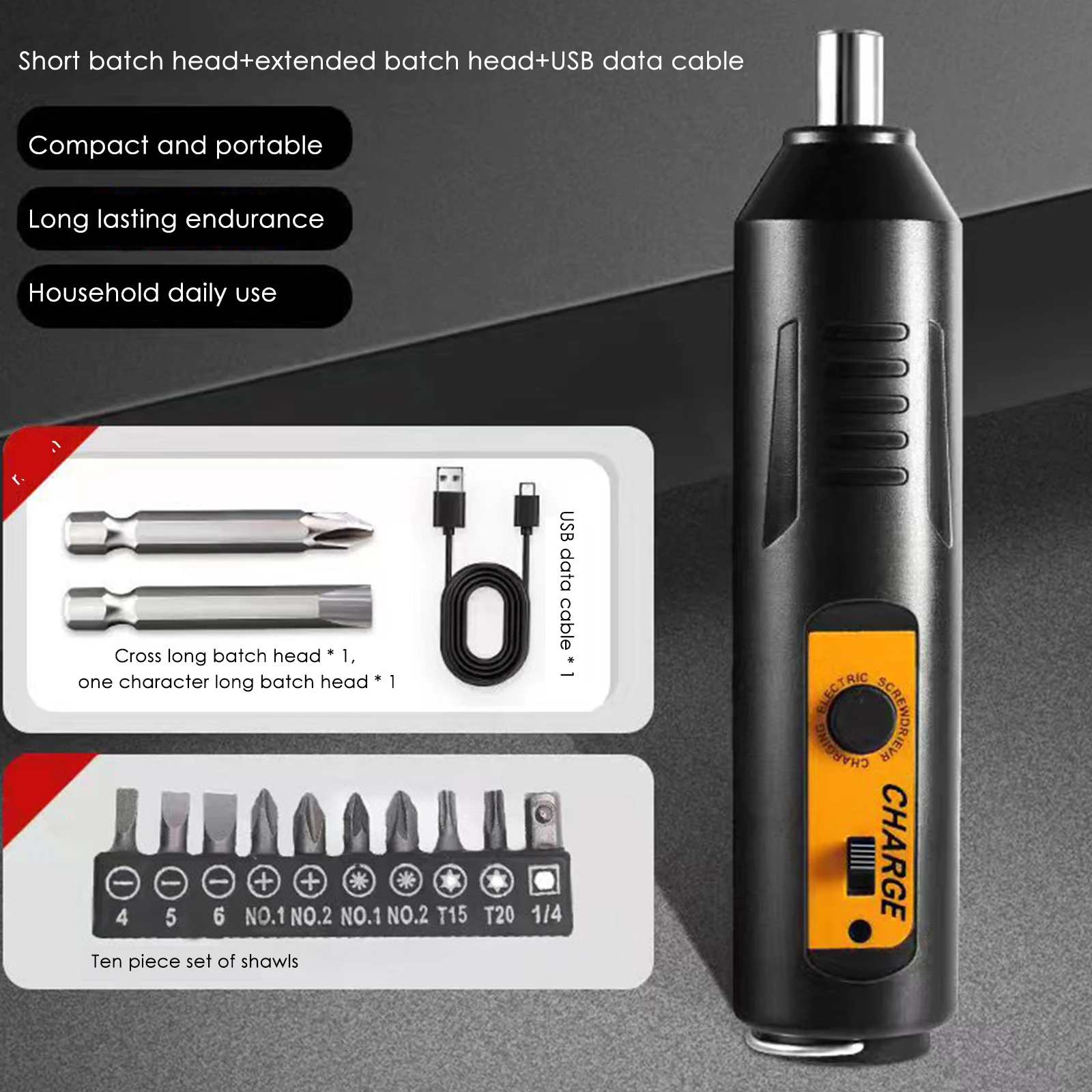 

Portable Home Use Electric Screwdriver Set With Precision Magnetic Multifunctional for Smart Home Disassembly And Repair Toolbox