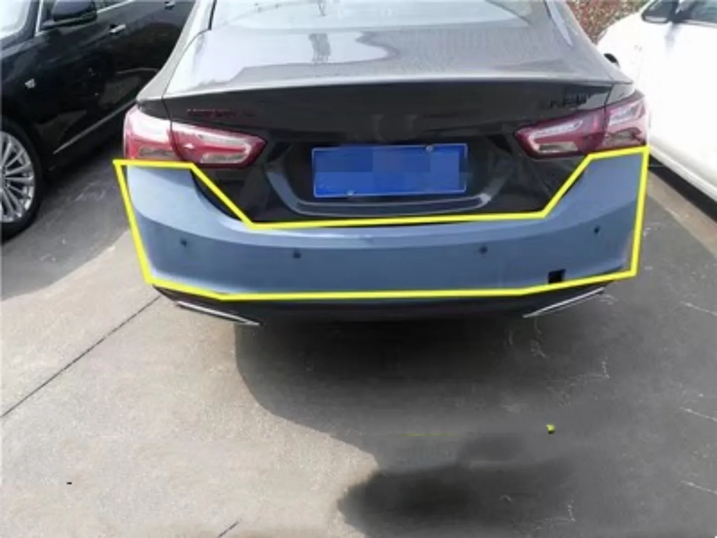 

Комплект кузова, сборка заднего бампера для Chevrolet Malibu XL 2016 2017 2018 2019 2020 2021 2022, объемные автомобильные аксессуары