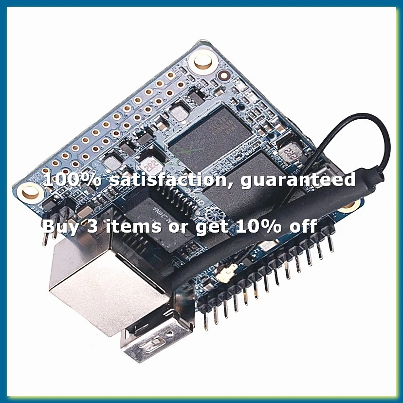 for Zero 512MB Development Board+Protective White Case ,H3 Quad Core Open-Source Mini Single Board Set-DTD2