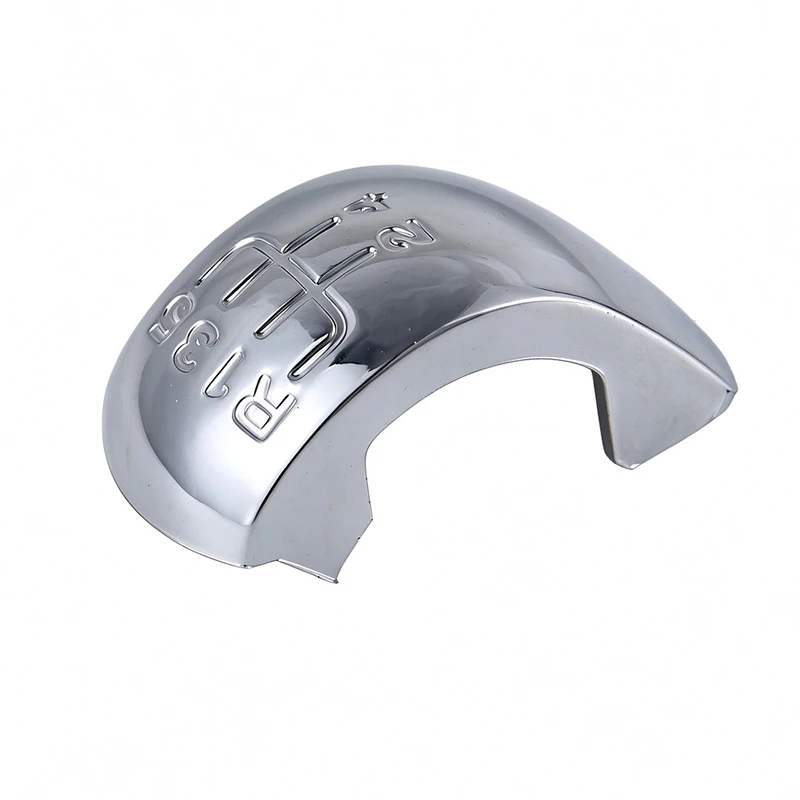 5/6 Speed Car Gear Shift Knob Head Cap Emblem Cover Lever Stick Pen Top Cover for Skoda Octavia MK2 II 04-08 II FL 08-11
