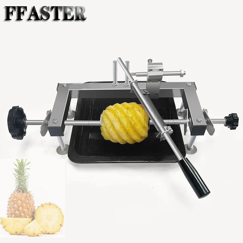 

Manual Pineapple Peeler Stainless Steel Fruit Cutting Machine Vegetable Peeling Machine