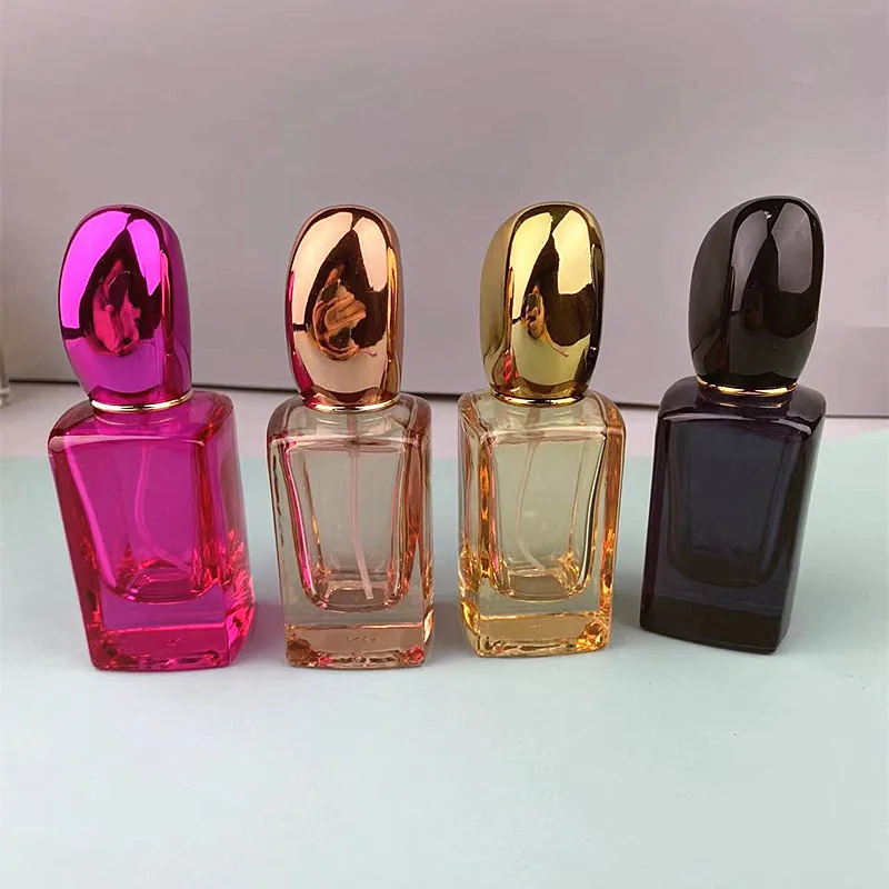 5/10pcs 30ml Perfume Bottles Travel Pocket Glass Spray Bottles Empty Bottles Mist Spray Bottle Dispenser Atomizer