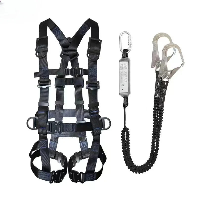 

New Specification Five Point High-altitude Operation Safety Harnesses Waist Protection Detachable Portable Safety Belt