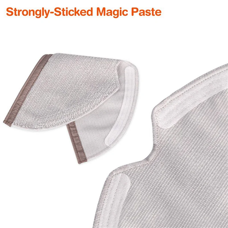 

X10A 12Pcs Full Coverage Mopping Cloths For Xiaomi Roborock S5 S50 S51 S55 S6 S6 MAXV S5 MAX E25 E35 Vacuum Cleaner