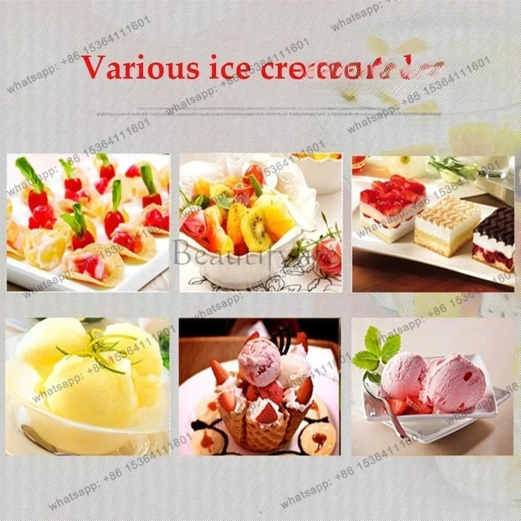 Ice Cream Showcase Commercial Display Freezer LK - 1.0 BDQ For Milk Tea, Ice Cream Shop 140-210L