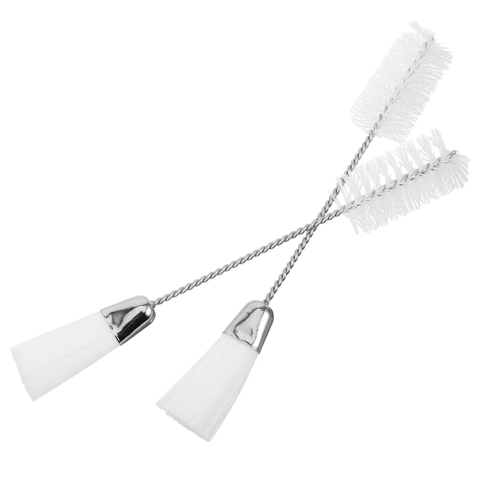 

Lightweight Portable Flute Brush Dual Saxophone Cleaning Accessory Instrument Care Tool 2Pcs