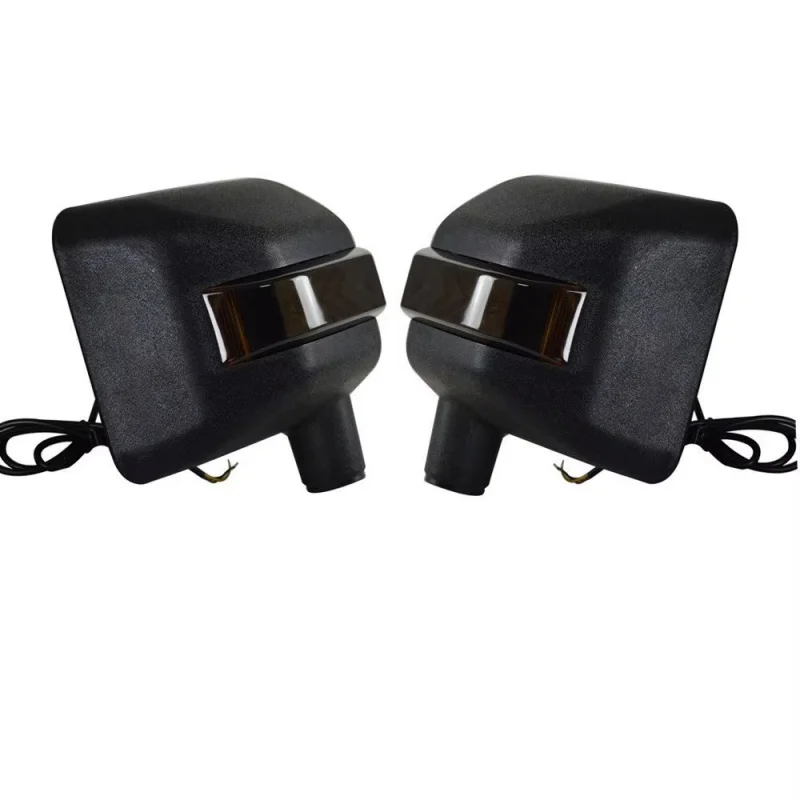 Suitable LED Side Rearview Mirror Housing with Yellow Turn Signal Light 2007-2017 JK